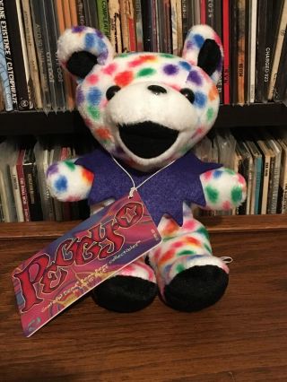 Grateful Dead Peggy - O Birthday Bean Bear By Liquid Blue 12/9/93 Jerry Garcia Nwt