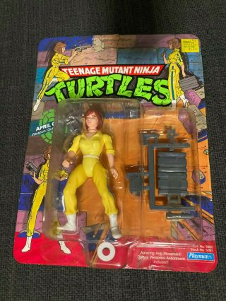 Playmates 1988 Teenage Mutant Ninja Turtles Tmnt April O 