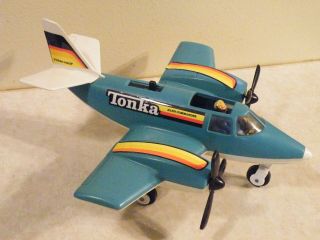 Vintage 1979 Tonka Hand Commander Turbo Prop Toy Airplane