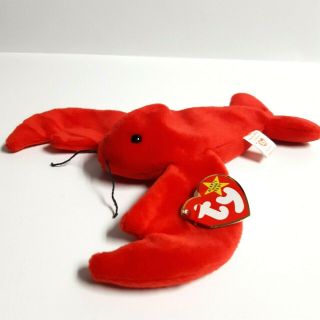 Ty Beanie Baby Pinchers The Lobster 1993 Style 4026 With Tags