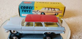 Vintage Corgi Toys Plymouth Sports Suburban Station Wagon & Box (minimal Wear)