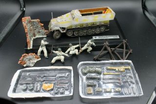 Forces Of Valor Unimax Wwii German Sd.  Kfz.  251/1 Hanomag Kursk 1943 Loose