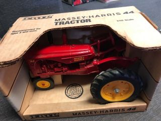 Vintage Ertl Massey Harris 44 1/16 Diecast Toy Tractor.  Deere Case Farmall