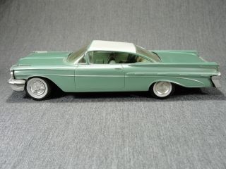 1/25 Scale Vintage 1959 Pontiac Bonneville Promo Model Car Green 2