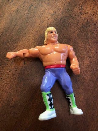 Wwf Hasbro,  Rare " Owen Hart " Figure Wrestling Legend Very Rare Great Eye Appeal