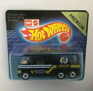 1991 Leo India Hot Wheels ‘76 Gmc Motor Home Dkblue With Card