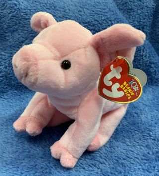Ty Hamlet The Pig Beanie Baby With Tags 2003