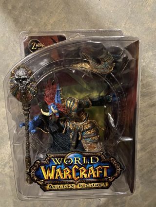 Zabra Hexx Troll World Of Warcraft Action Figure Mip Series 2