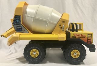 Vintage Mighty Tonka Turbo Diesel Cement Mixer Truck Xmb - 975