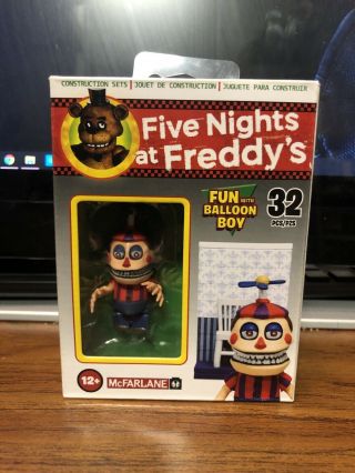 Five Nights At Freddy’s Fun With Balloon Boy Minifigure Mcfarlane