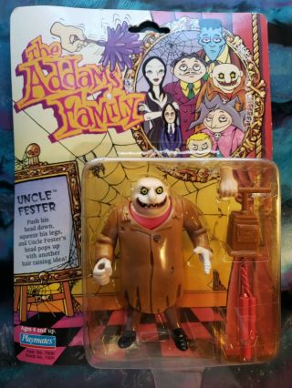 1992 The Addams Family : Uncle Fester Action Figure Playmates