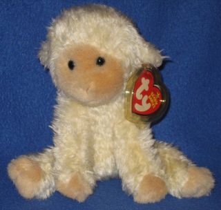 Ty Meekins The Lamb Beanie Baby - With Tags