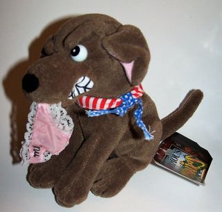 Vintage Buddy The Dog Meanie Babies Twisted Toys Plush - Infamous Series