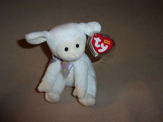Ty Mwmt Sheepishly The Lamb Beanie Baby - Retired And So Cute