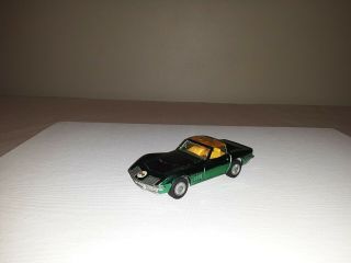 Vtg Corgi Toys Chevrolet Corvette Diecast Green Sting Ray Coupe 1:43 Gb 60 