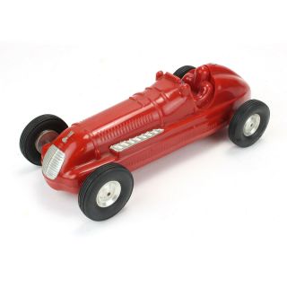 Vintage Plastic No.  1 Roadster Wind Up Toy Race Car