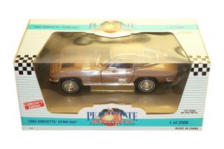 Ertl Peachstate Collectibles 1:18 1963 Chevy Corvette Stingray 1 Of 2500