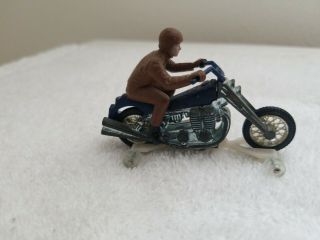 Hot Wheels Rrrumblers Road Hog - Blue - Awesome - Vintage Motorcycle