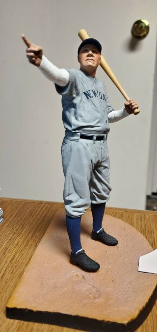 Mcfarlane Cooperstown Series 7 Babe Ruth Called Shot Figure Loose