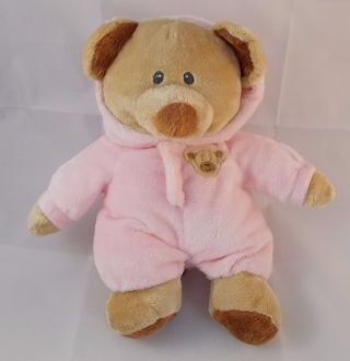 Ty Pluffies Love To Baby Pink Teddy Bear Plush 10 " Stuffed Animal Toy