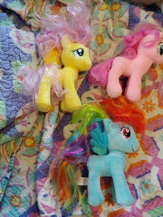 Ty Sparkle Fluttershy With Tags,  Ty Pinkie Pie With Tags,  Ty Sparkle. 2