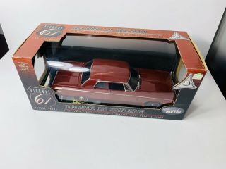 1964 Dodge 330 Series Sedan 1:18 Red/maroon Highway 61 Ertl Diecast