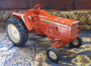 Vintage Allis Chalmers 190 Diecast Toy Tractor Scarce Type With Bar Grill