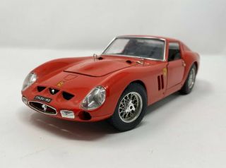 Burago 1/18 Scale 1962 Ferrari Gto Red Made In Italy