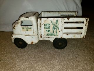 Vintage Tonka Toy Green Giant Company Truck Green Peas Truck
