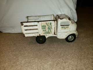 Vintage Tonka Toy GREEN GIANT COMPANY Truck Green Peas Truck 3