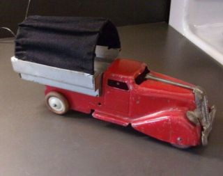 Vintage Wyandotte Or Marx Army Truck Pressed Steel Toy