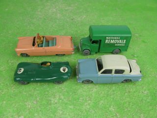 Vintage Matchbox Lesney Toys Diecast Mixed Vehicles X4 Mw Models 1005