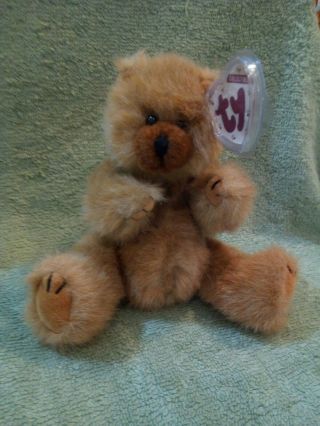 Ty Beanie Babies ‘cody’ Vintage 1st Edition Fully Jointed Teddy Bear 1993