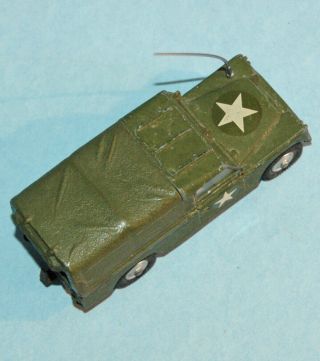 Corgi Toys 1964 Great Britain 109 " W.  B.  Land Rover U.  S.  Army Staff Car 357