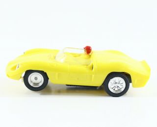 Vintage Eldon Ferrari (yellow) Slot Car 1 32 1023 - 11 Plastic & Metal 5.  5 "