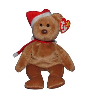 Ty Beanie Baby 1997 Holiday Teddy - Mwmt (bear 1996)