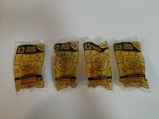 2009 Hungry Jack The Simpsons Toys Complete Set of 4 Family Couch - 3