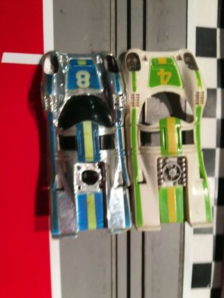 Ho Slot Car " Body Only " Ho Slot Car Porsche 917 4 & 8 Fits 440x,  Hp7 Chassis.