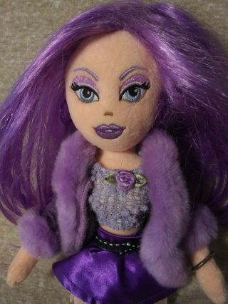 F6 14 " Ty Girlz,  Punky Penny,  Purple Hair,  Snakeskin Boots,  Fur Coat