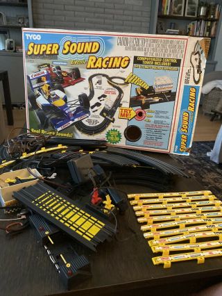 Tyco 6209 Sound Electric Racing Track 1992