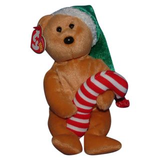 Ty Beanie Baby Tasty - Mwmt (bear 2005) Christmas