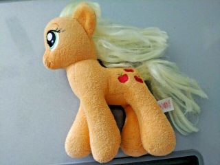 2014 Ty Beanie Babies My Little Pony Apple Jack Plush Stuffed Horse No Ear Tag