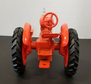 Vintage Allis - Chalmers C Tractor Model Orange 1:16 Scale Die - Cast Toy,  Exc Cond