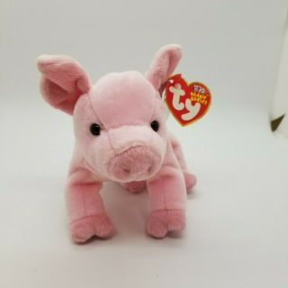 Ty Hamlet The Pig Beanie Baby With Tags 2003