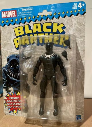 Marvel Legends Vintage Series Black Panther Action Figure Hasbro Superheroes