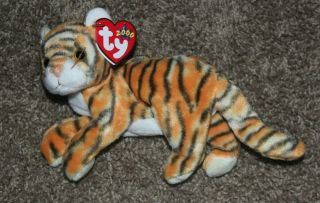 Ty Beanie Babies India Plush Tiger May 26 2000 Plush Toy With Tags