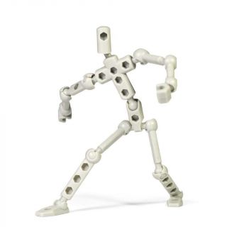 Gray Modibot Mo - Artist Armature / Stop Motion / Action Figure Kit