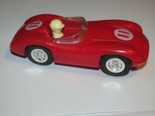 Vintage Marx Slot Car,  Red Color,  11,