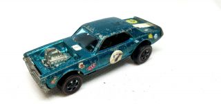 Vintage Hot Wheels Redline Spoilers Aqua Nitty Gritty Kitty From 1970