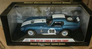 1965 Shelby Cobra Daytona Coupe 1:18 Diecast Car,  Shelby Collectibles